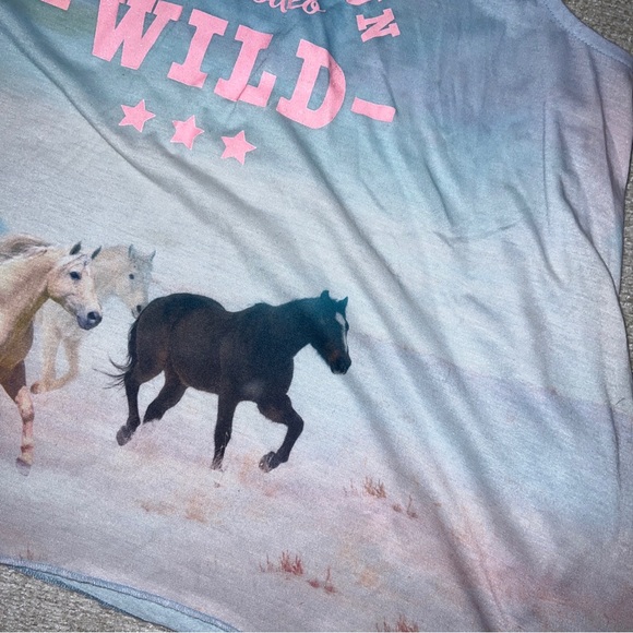 H&M kids sleeveless printed tee girl 12-14Y - Picture 7 of 11